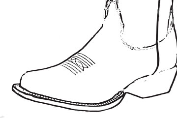 boot-coloring-sheet