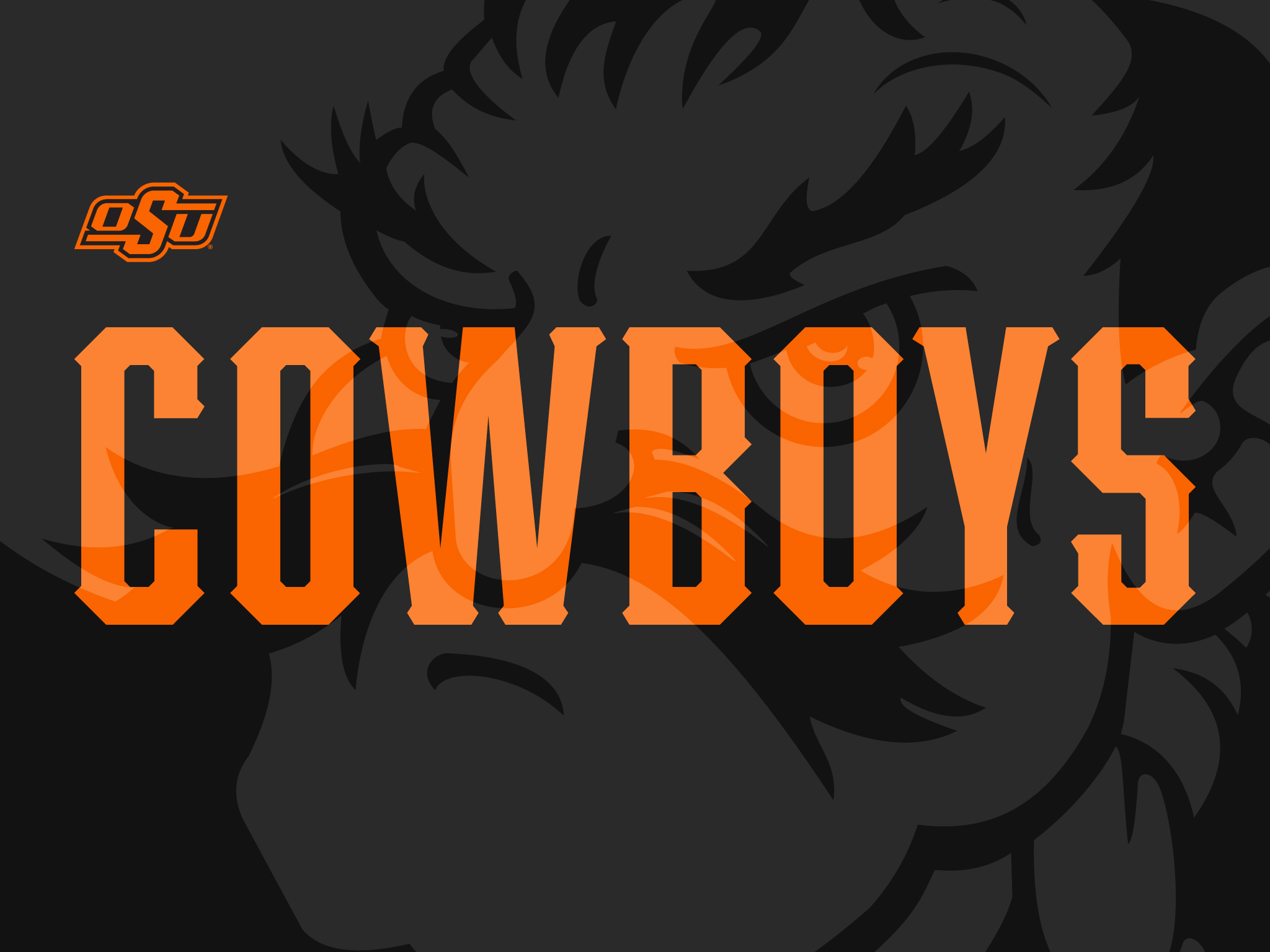 cowboys with black background